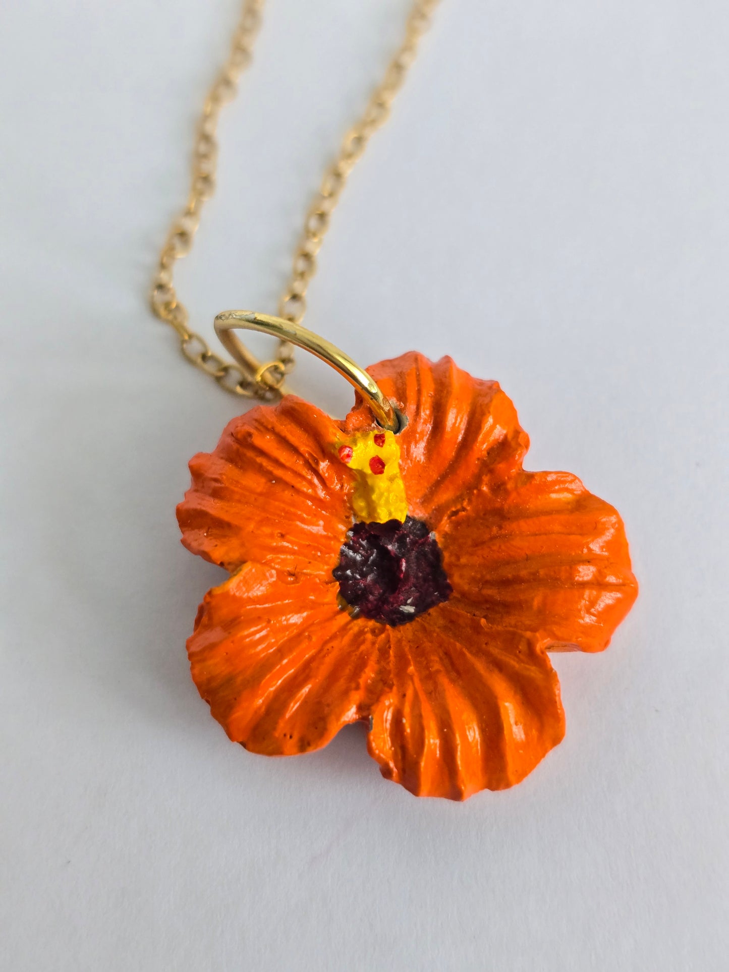 Amapola mini naranja