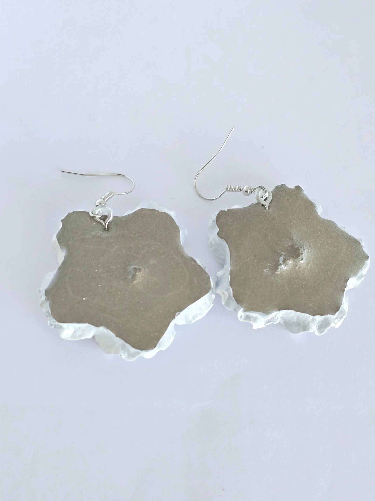 Amapola Grande Blanco Plata